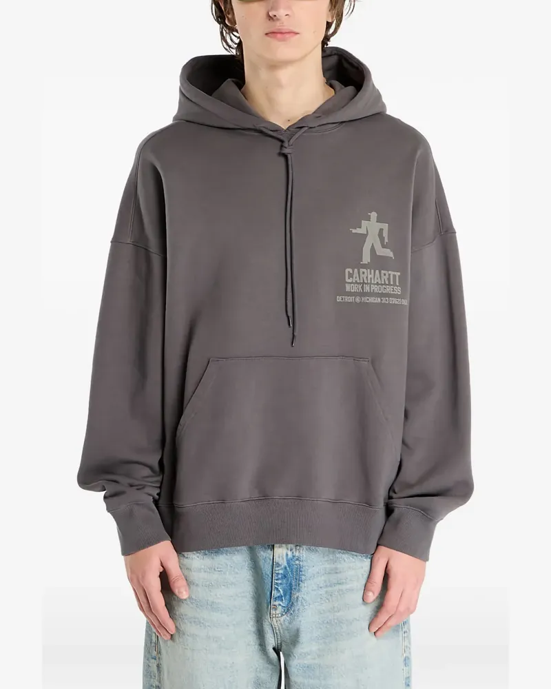 Carhartt WIP Distance hoodie - Grau Grau