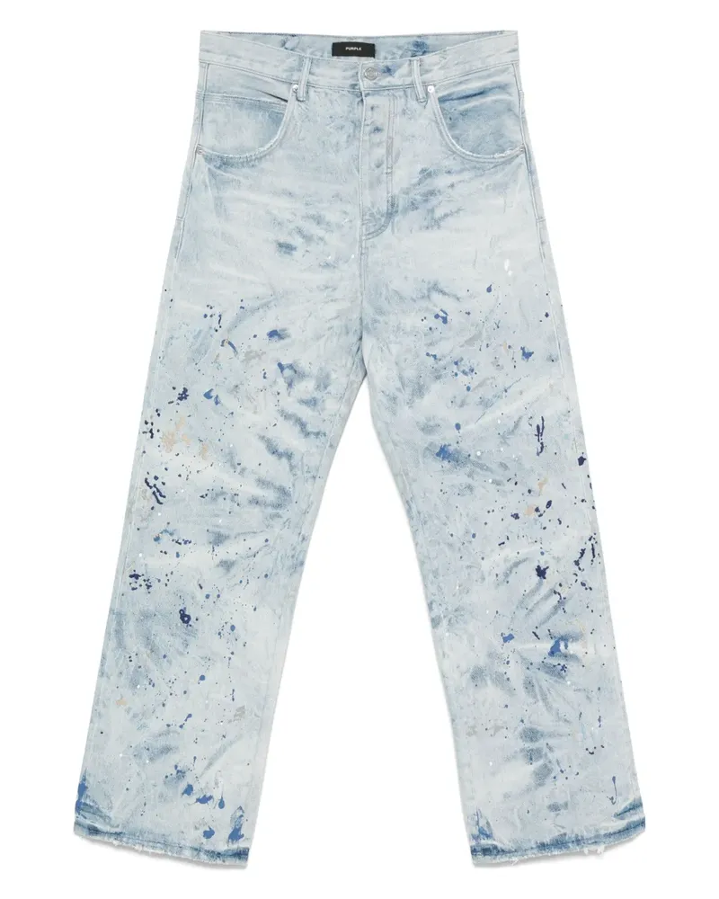 PURPLE BRAND Jeans mit geradem Bein - Blau Blau