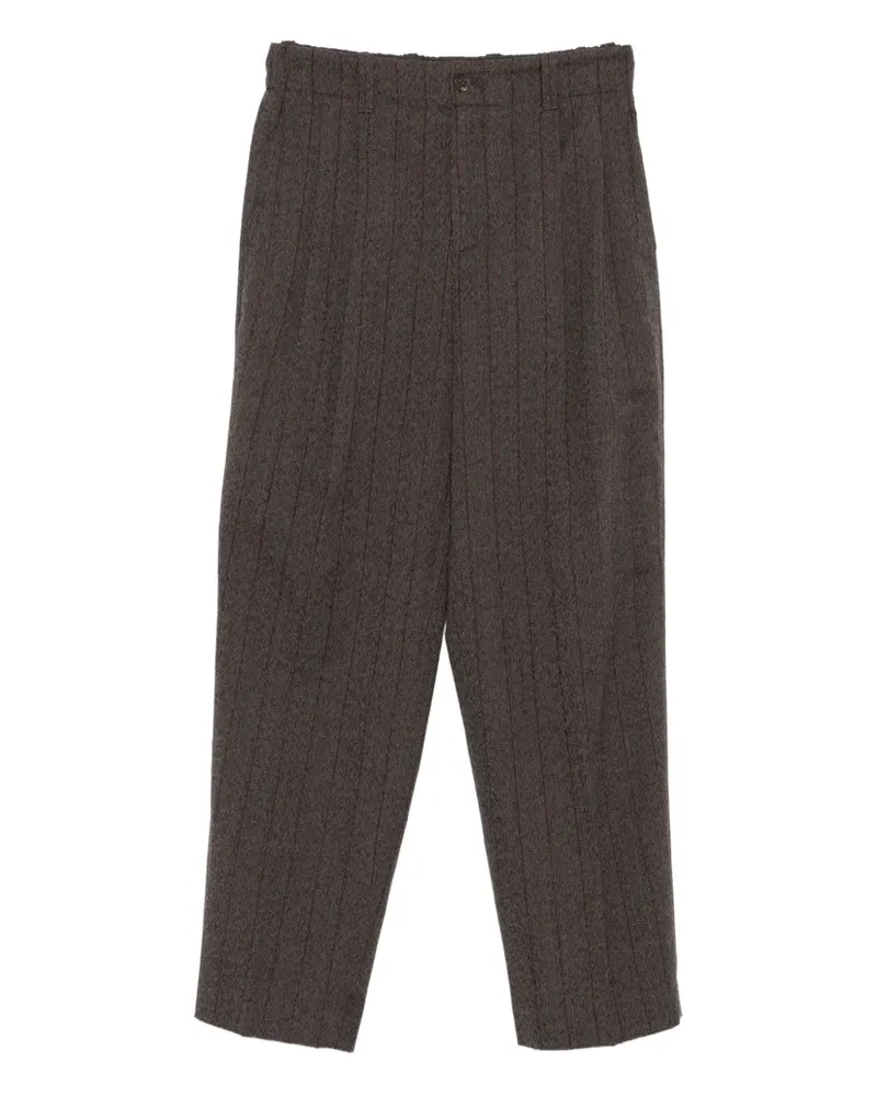 Golden Goose Hose mit Nadelstreifenmuster - Braun Braun