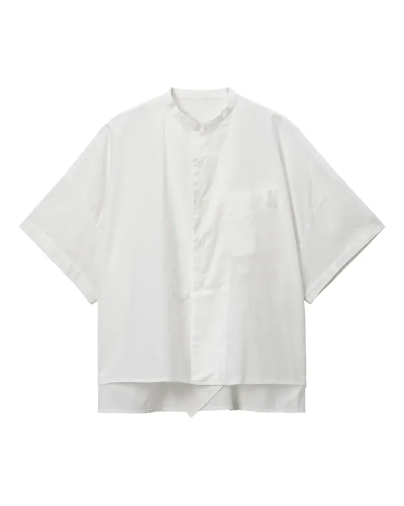 Yohji Yamamoto Hemd mit Brusttaschen - Weiß Weiß