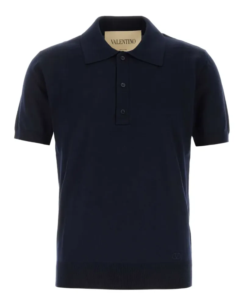 Valentino Garavani short-sleeve polo shirt - Blau Blau