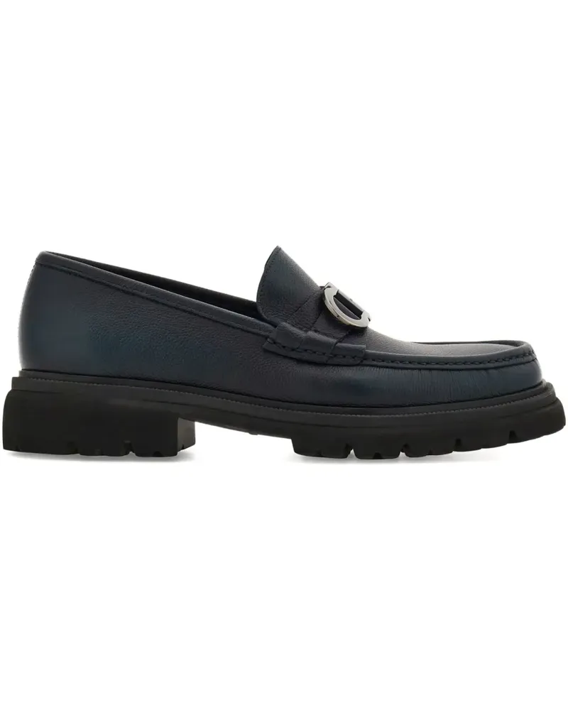 Ferragamo Gancini Loafer - Blau Blau