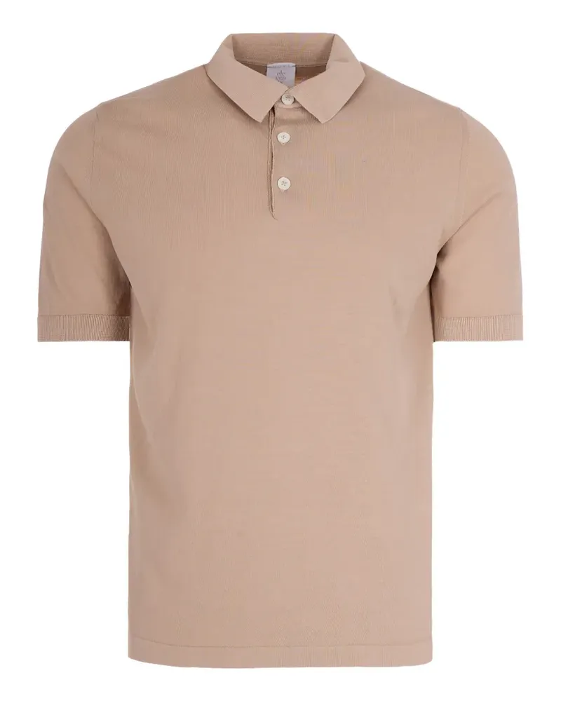 Eleventy button polo shirt - Nude Nude