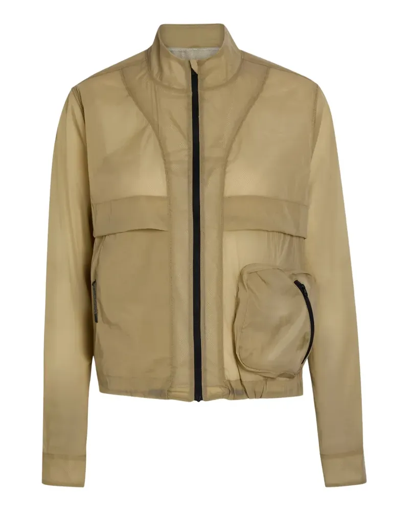 Escada Jacke mit Reißverschluss - Nude Nude