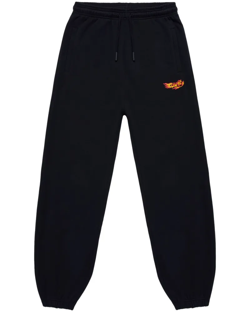 Marcelo Burlon | County of Milan County Flame Jogginghose - Schwarz Schwarz