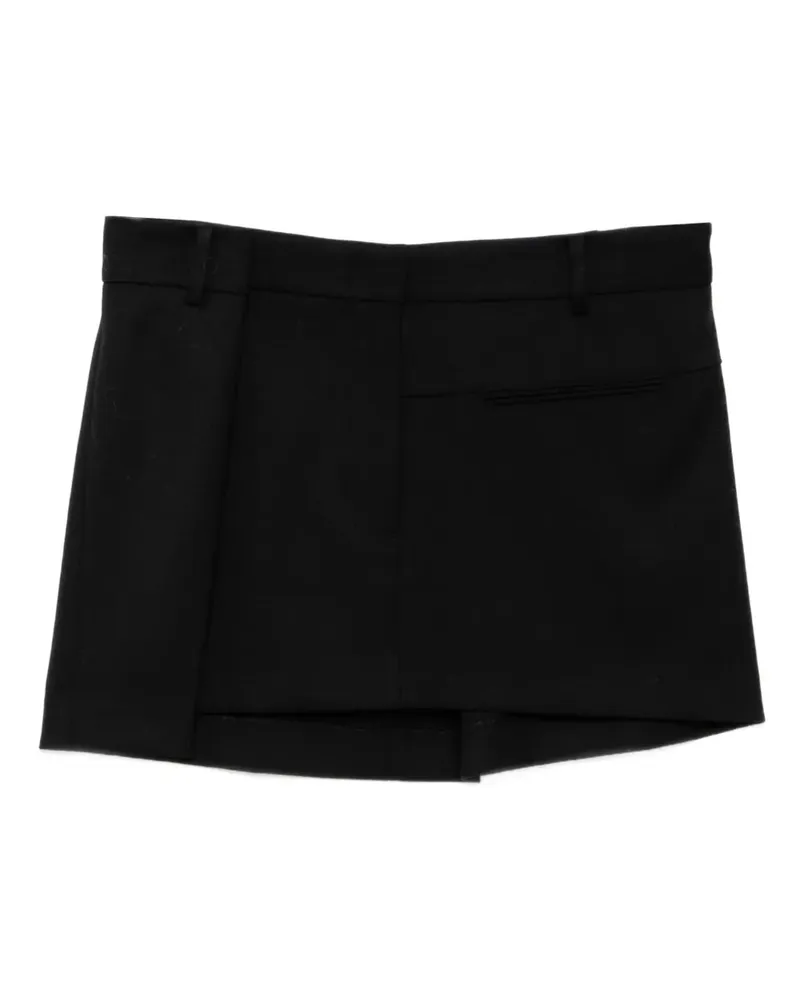 OPEN YY Gewickeltes Minikleid - BLACK Black