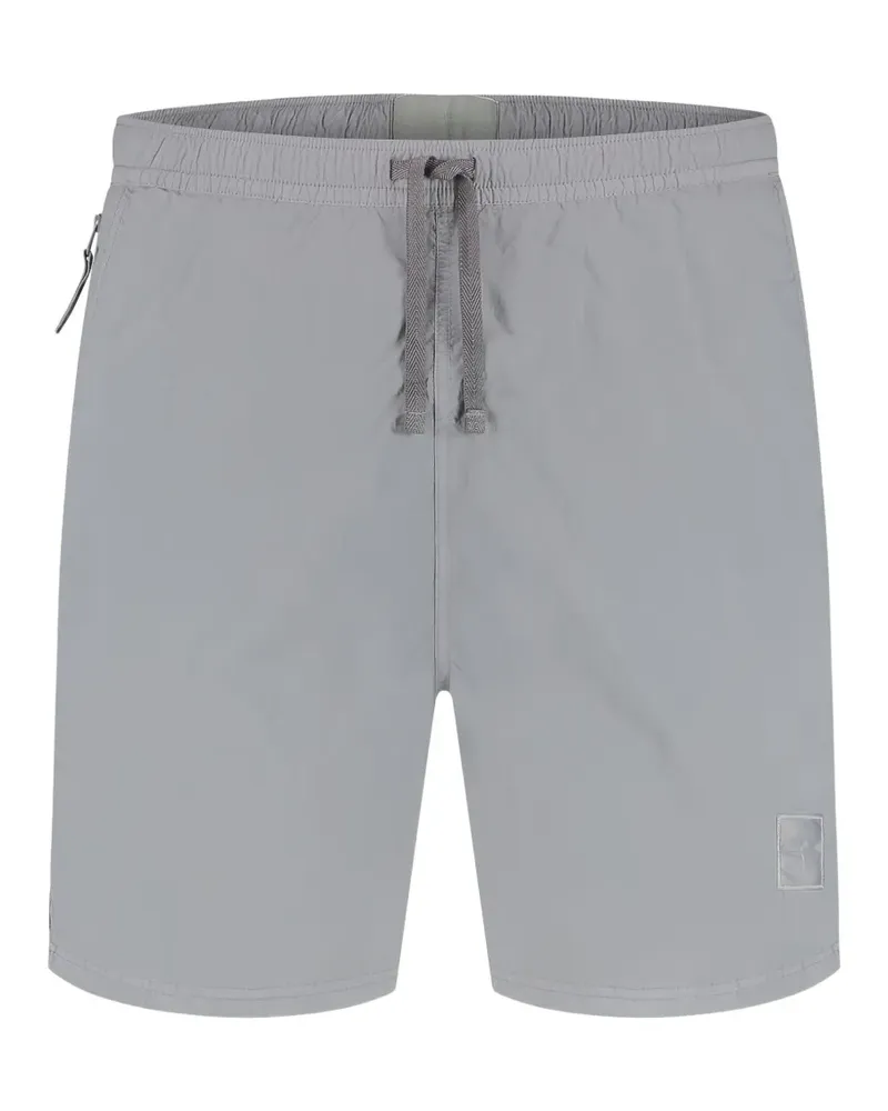 Stone Island Badeshorts mit Kordelzug - Grau Grau