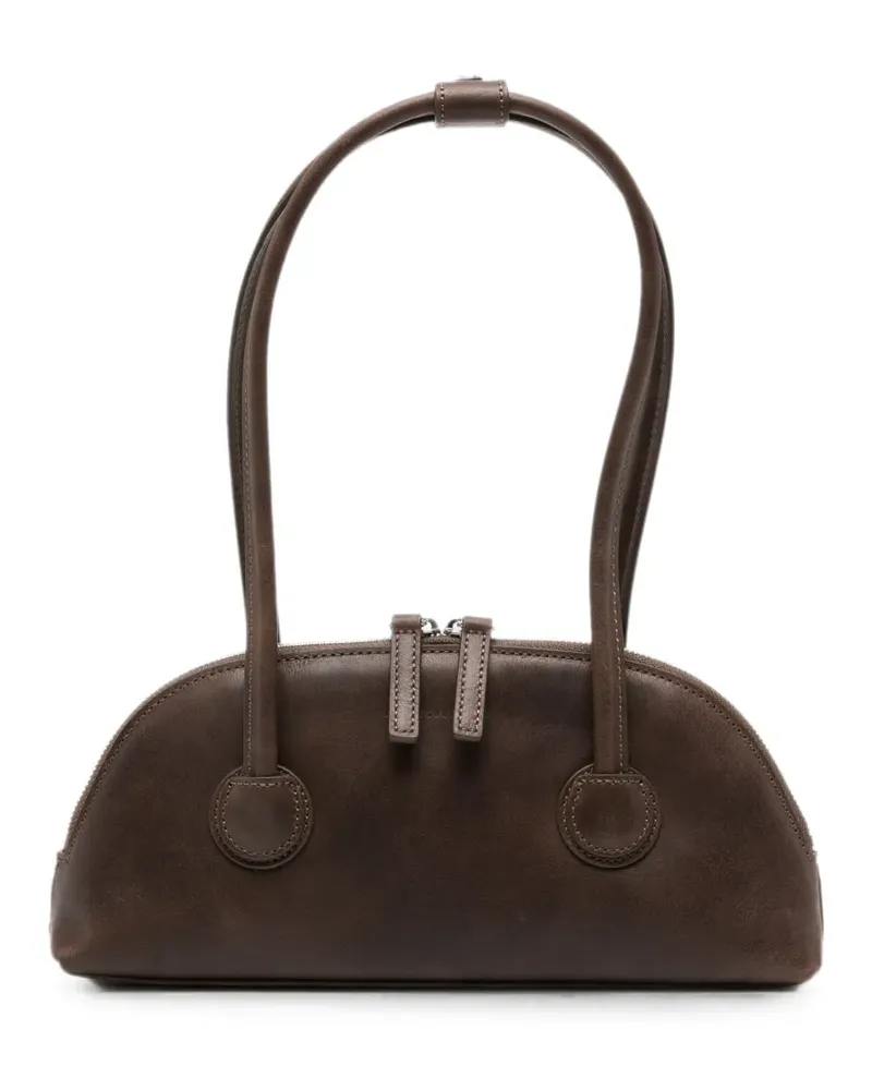 Marge Sherwood Bessette Schultertasche mit Reißverschluss - Braun Braun