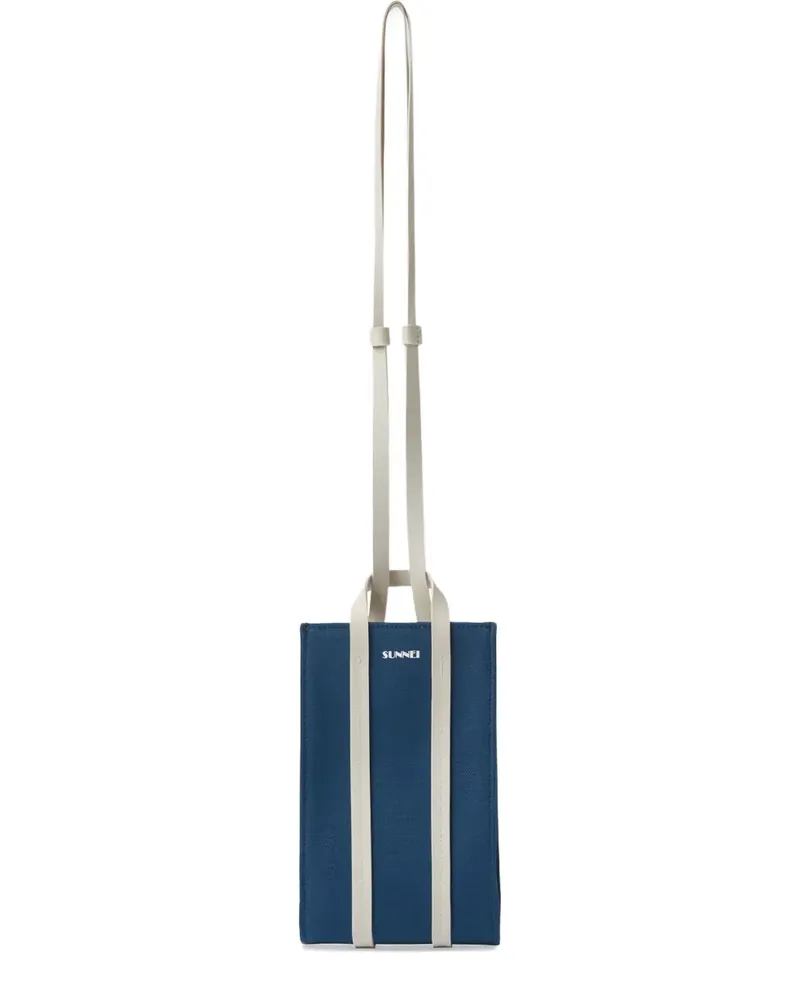 SUNNEI Micro Parallelpipedo Schultertasche - Blau Blau