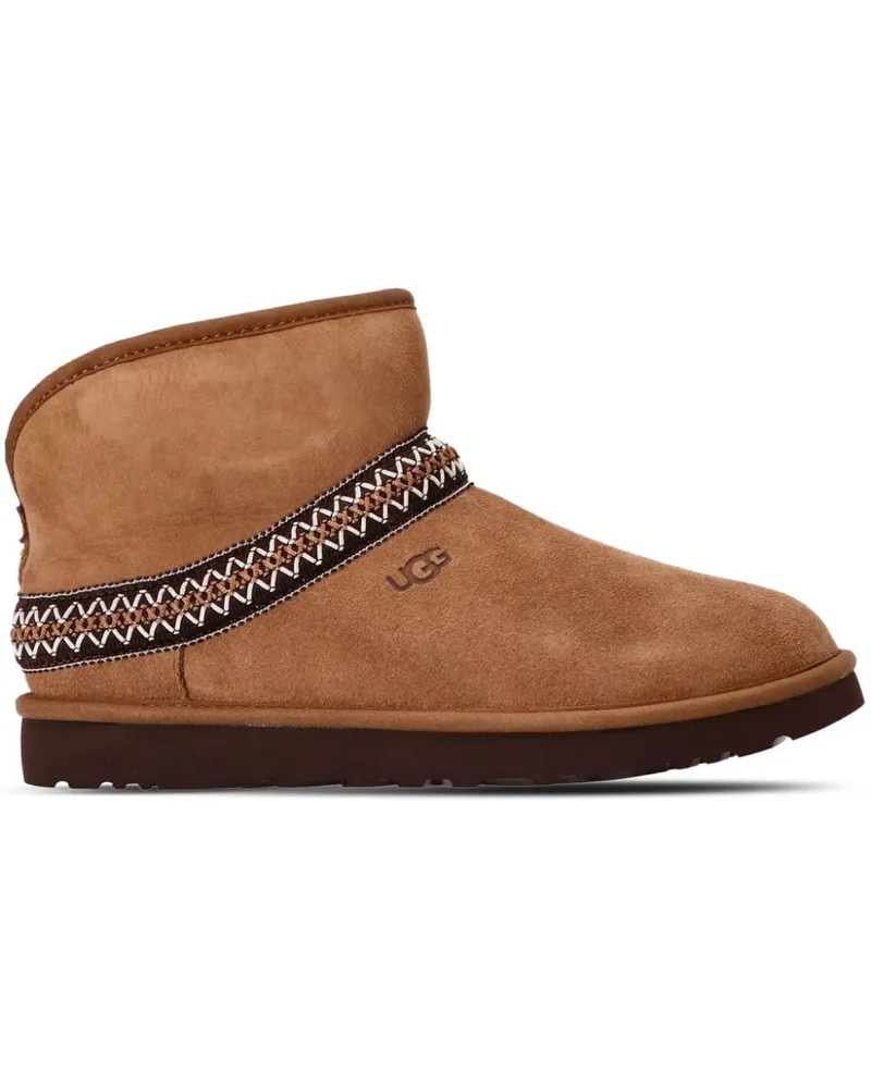 UGG W Classic Stiefel - Braun Braun