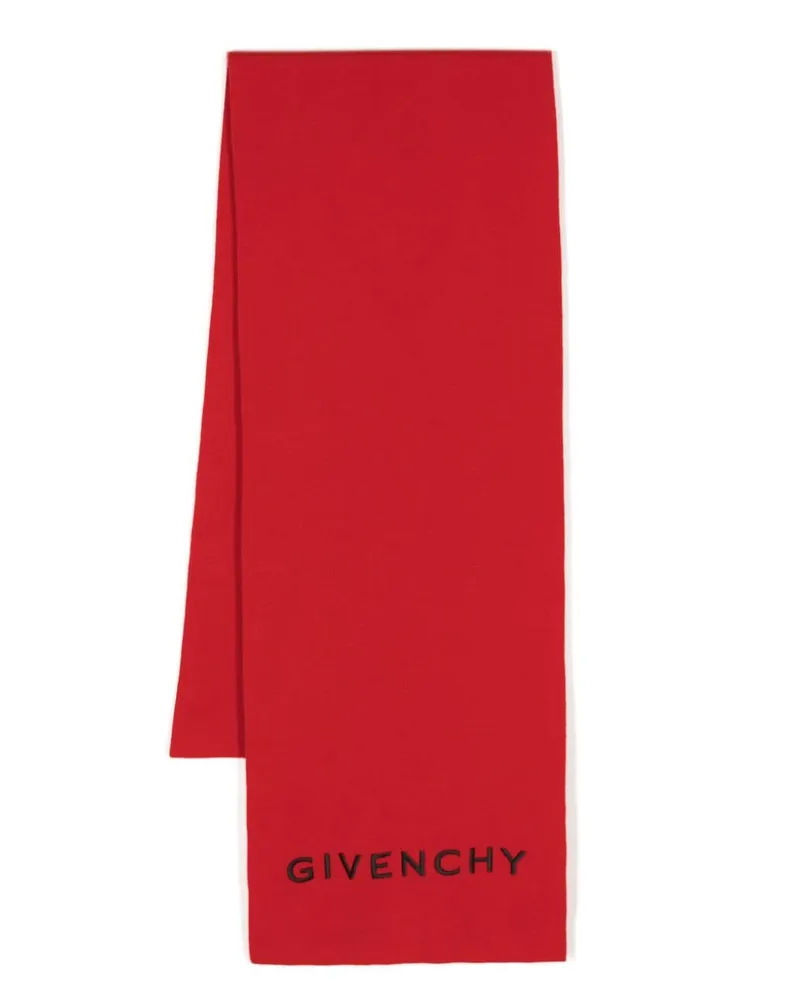 Givenchy Schal mit 4G-Stickerei - Rot Rot