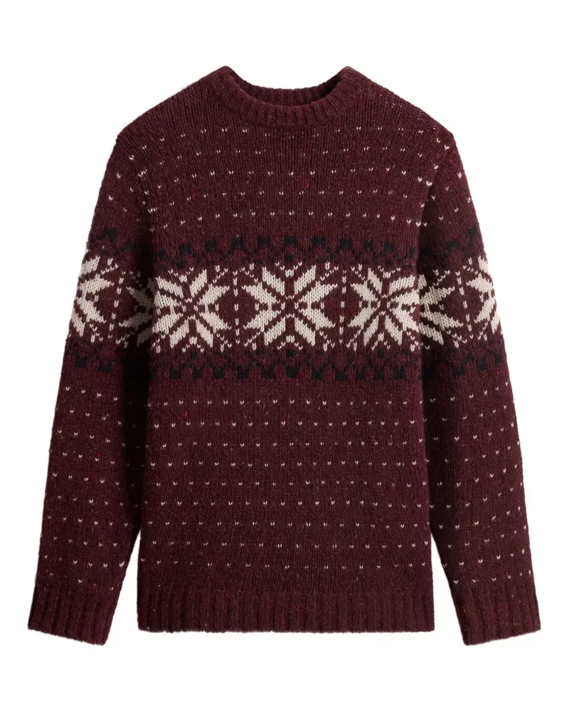 Woolrich Fair Isle jacquard sweater - Rot Rot