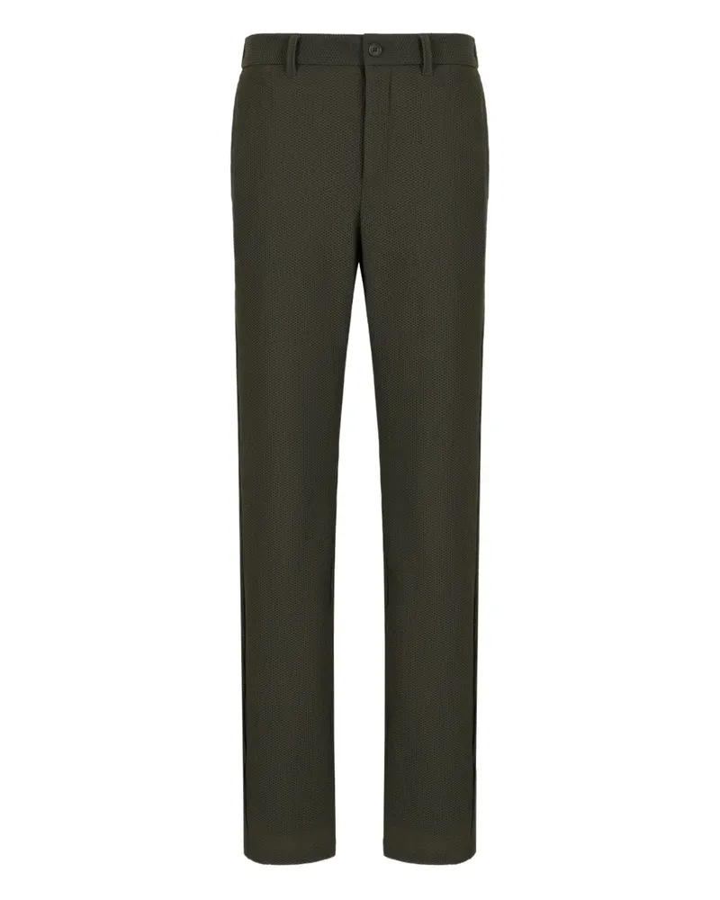 Giorgio Armani Strukturierte Hose - Grün Grün