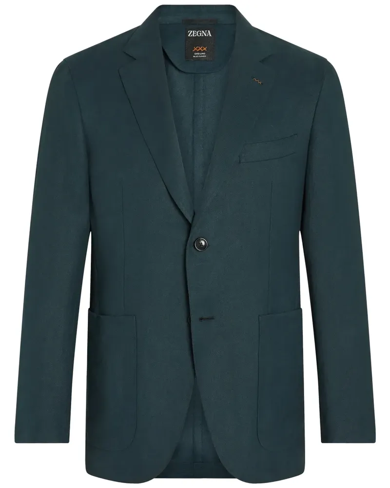 Ermenegildo Zegna Sakko aus Leinen - Blau Blau