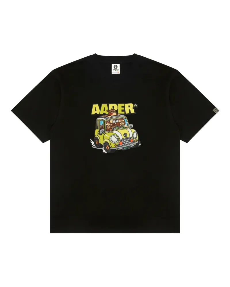 BAPE graphic T-shirt - Schwarz Schwarz