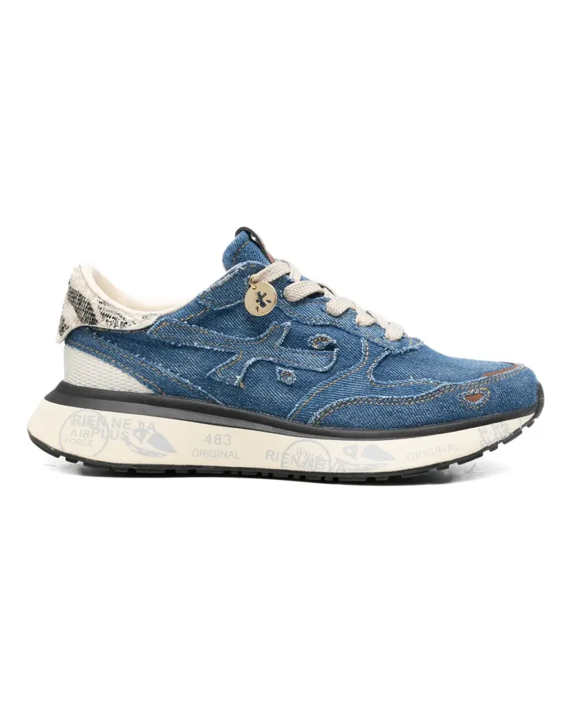Premiata denim sneakers - Blau Blau