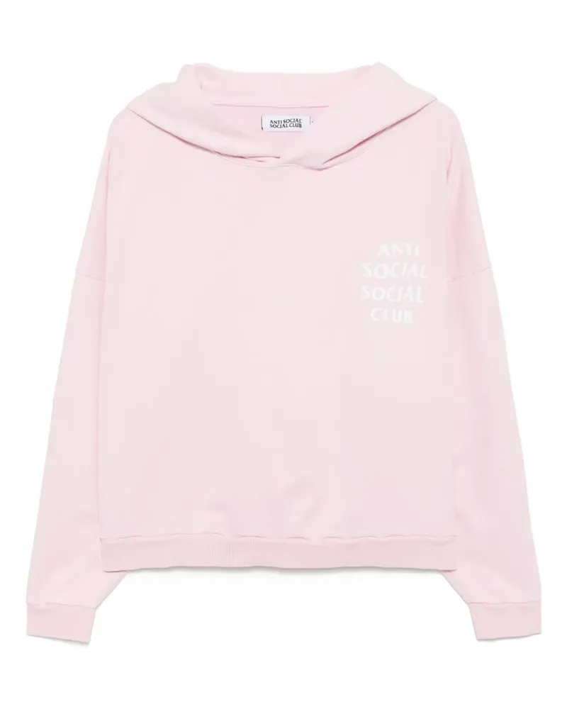 Anti Social Social Club Cosy Hoodie - Rosa Rosa