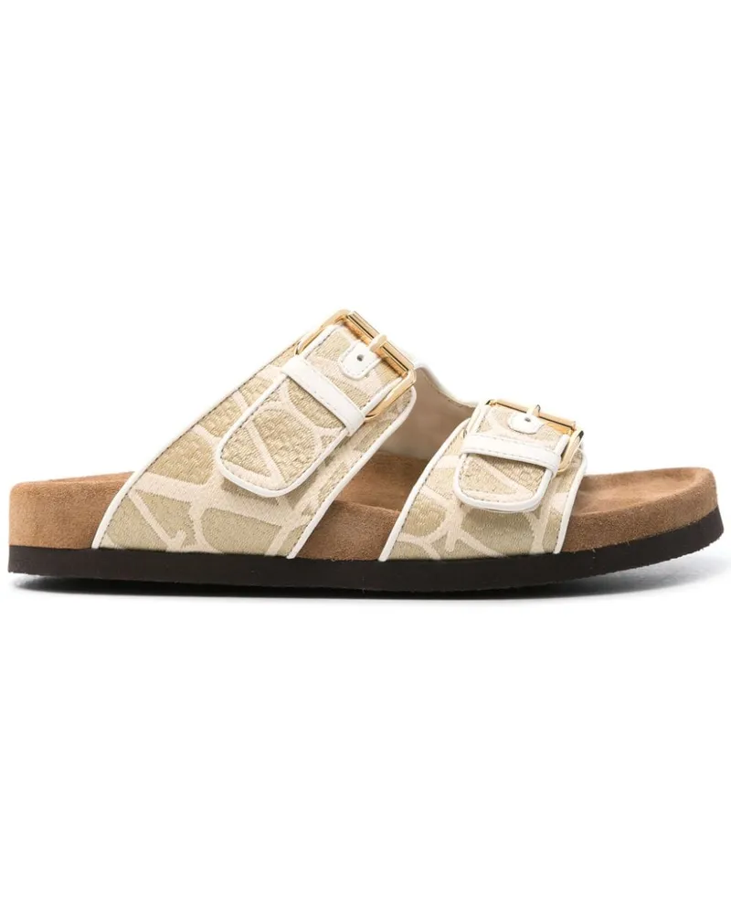 Valentino Garavani Fußfriend Sandalen mit Schnalle - Nude Nude
