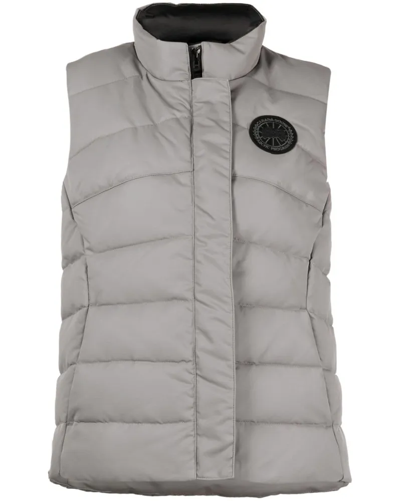 Canada Goose Freestyle Weste mit Logo Grau