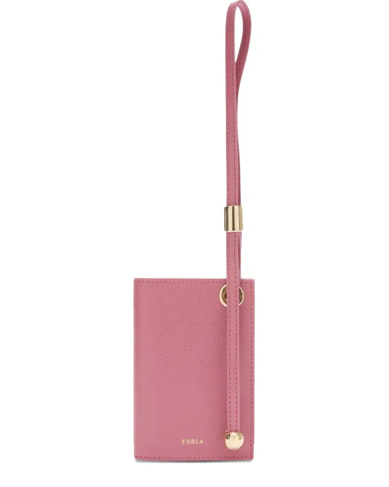 Furla Laura Kartenetui mit Riemen - Rosa Rosa