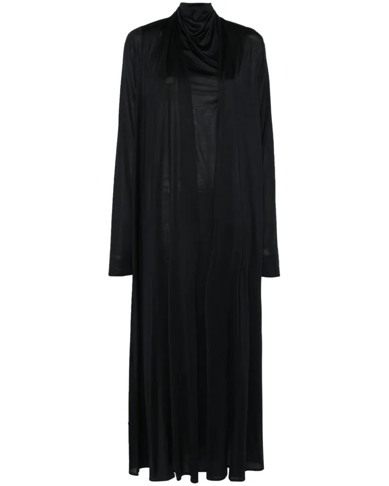 Fabiana Filippi Maxikleid aus Seide - Blau Blau