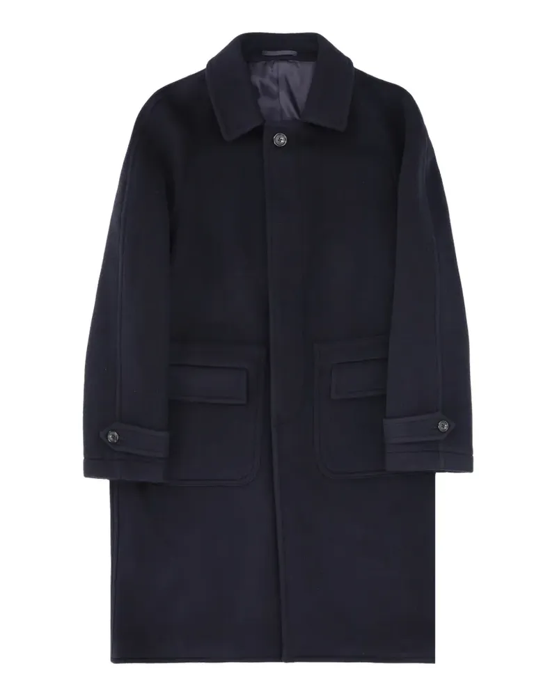 Fortela Amedeo single-breasted coat - Blau Blau