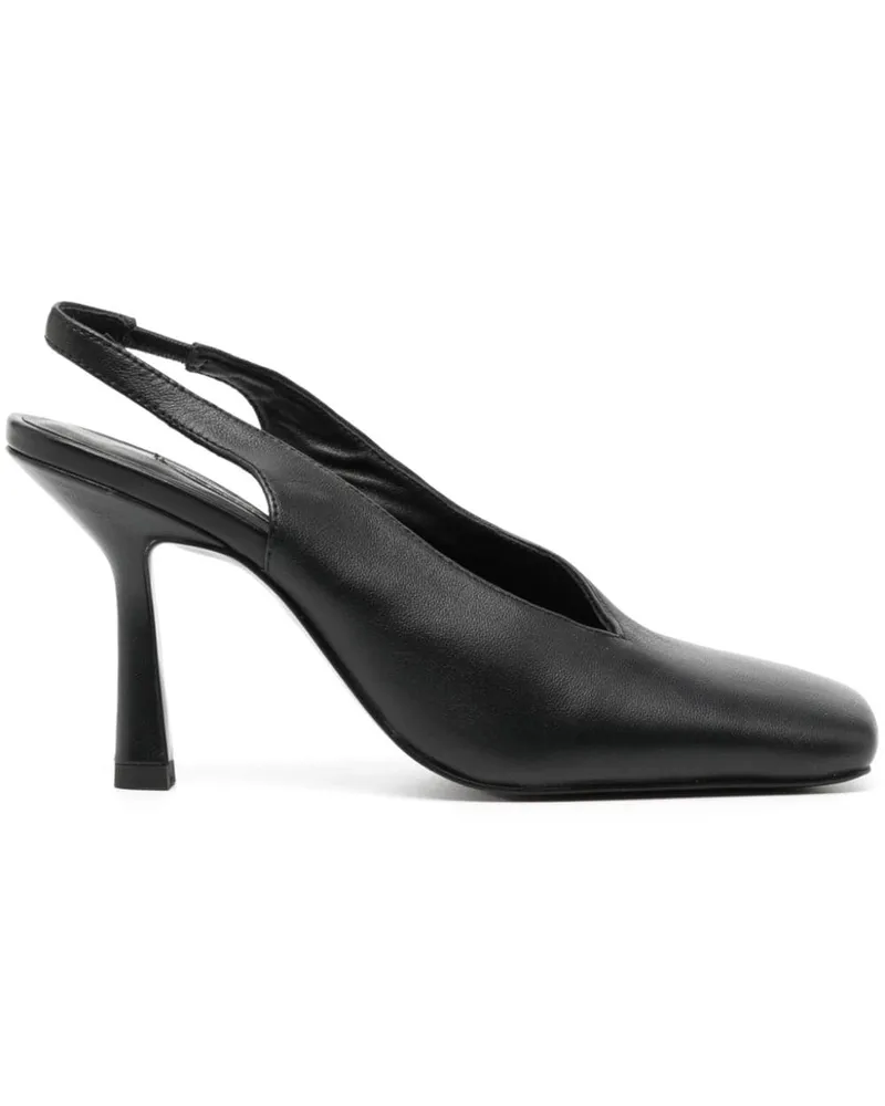 SENSO Sawyer I Slingback-Mules 95mm - Schwarz Schwarz