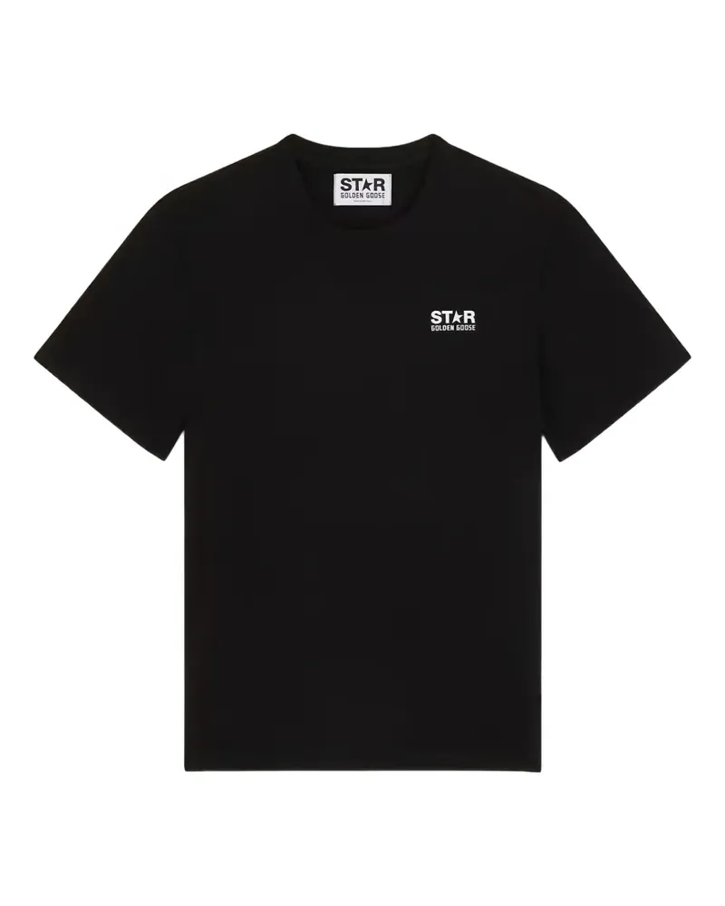 Golden Goose star-graphic T-shirt - Schwarz Schwarz