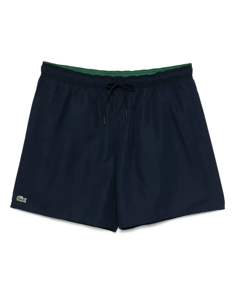 Lacoste Monochrome Badeshorts - Blau Blau