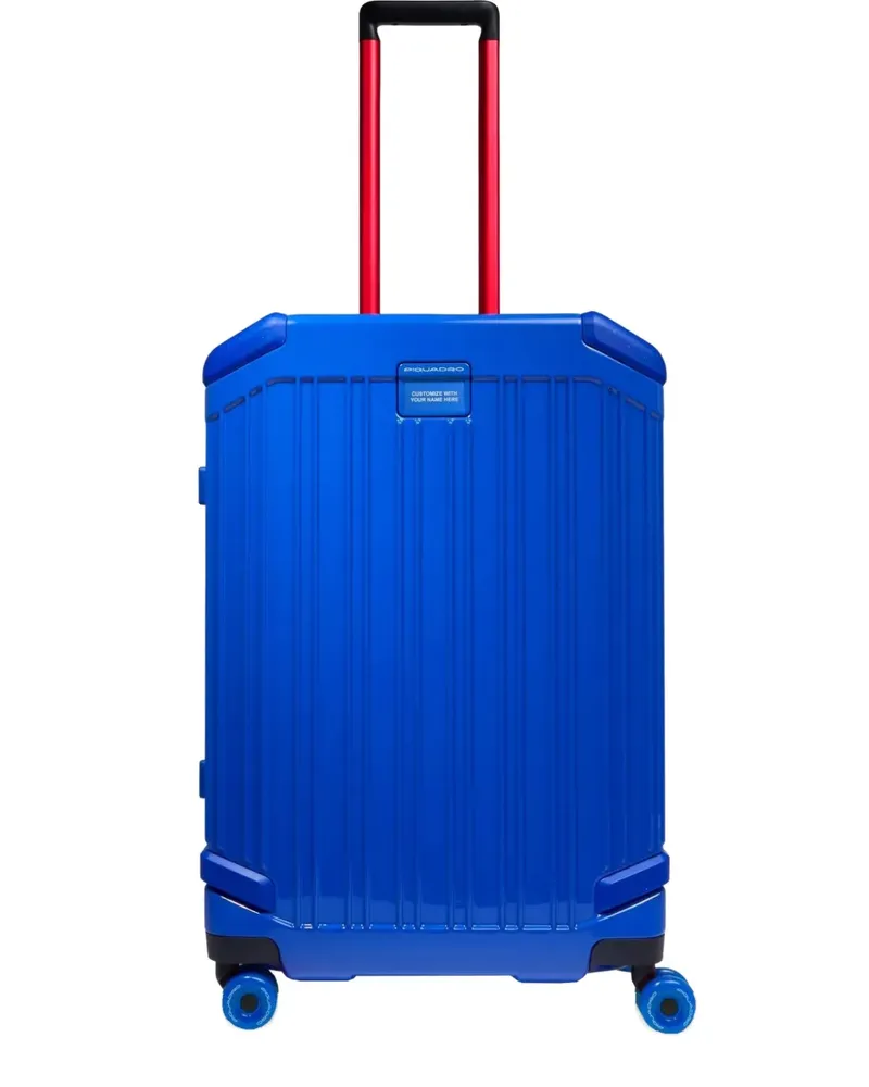 Piquadro Koffer mit vier Rollen - Blau Blau