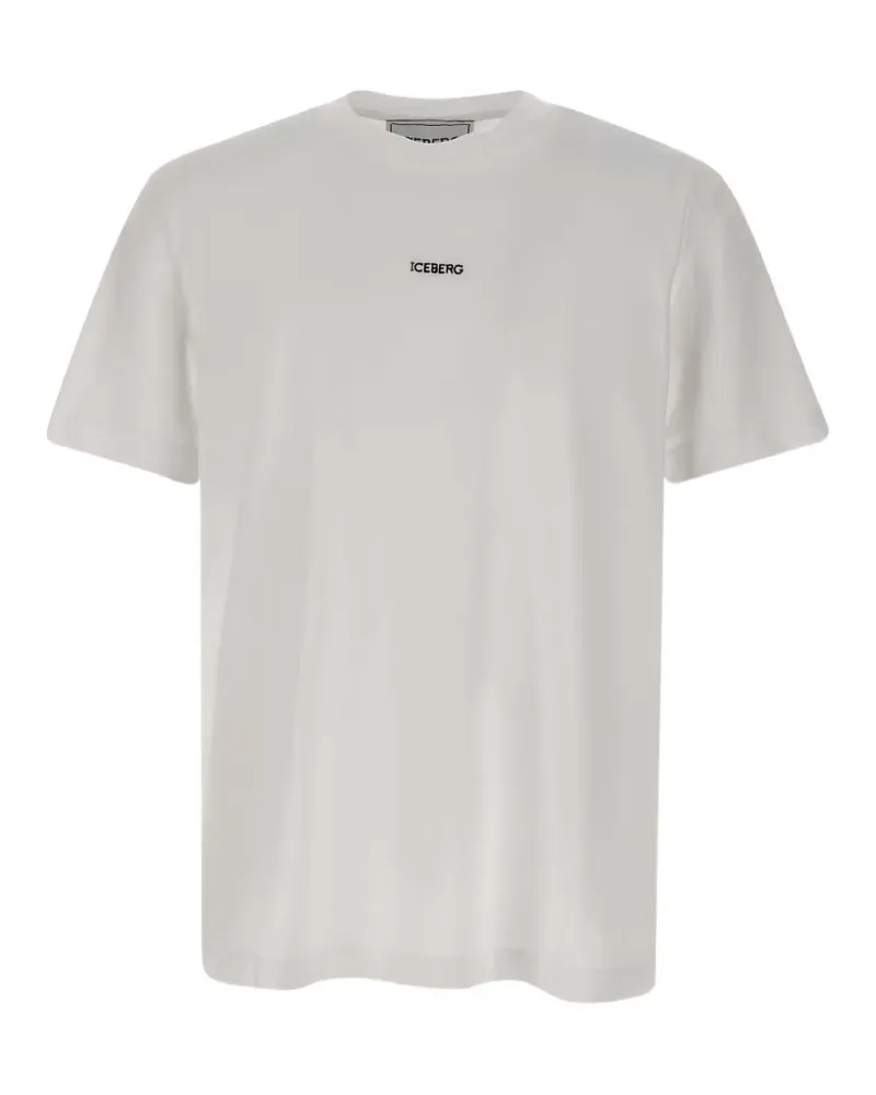 Iceberg logo-detail T-shirt - Weiß Weiß