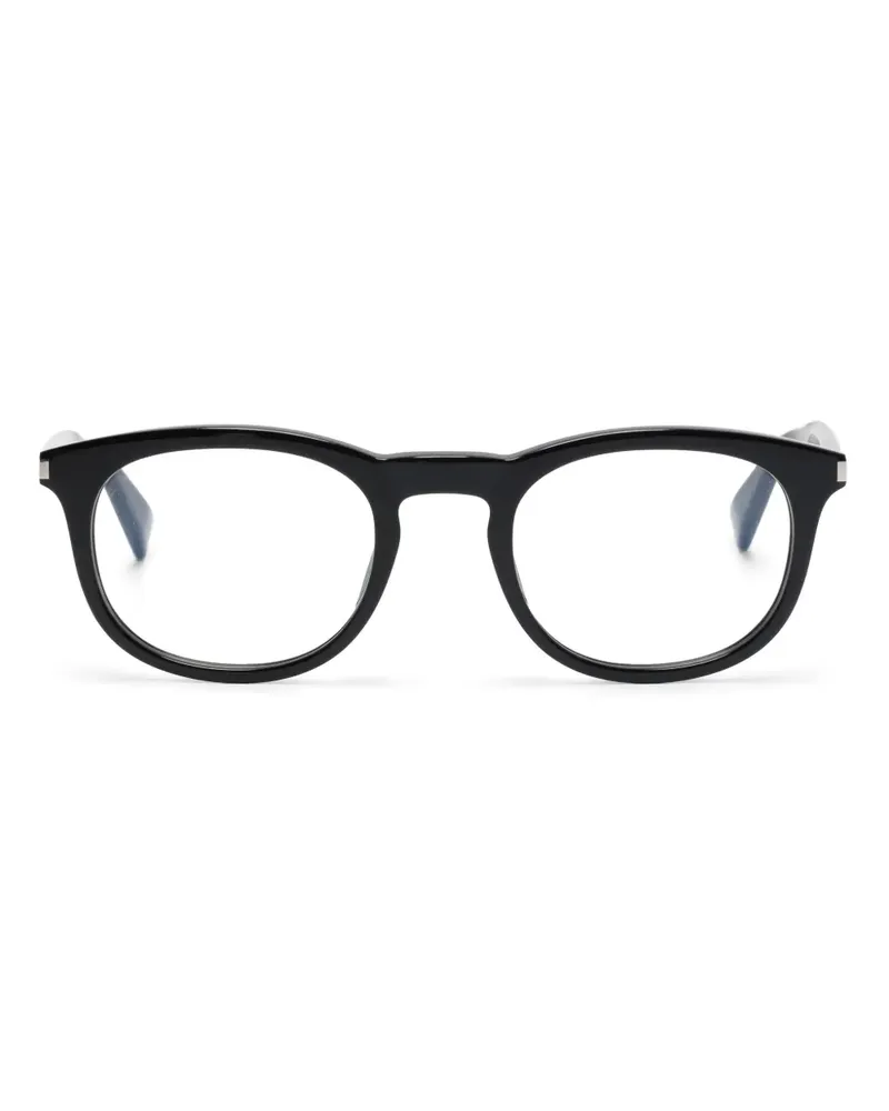 Saint Laurent Brille mit eckigem Gestell - Schwarz Schwarz