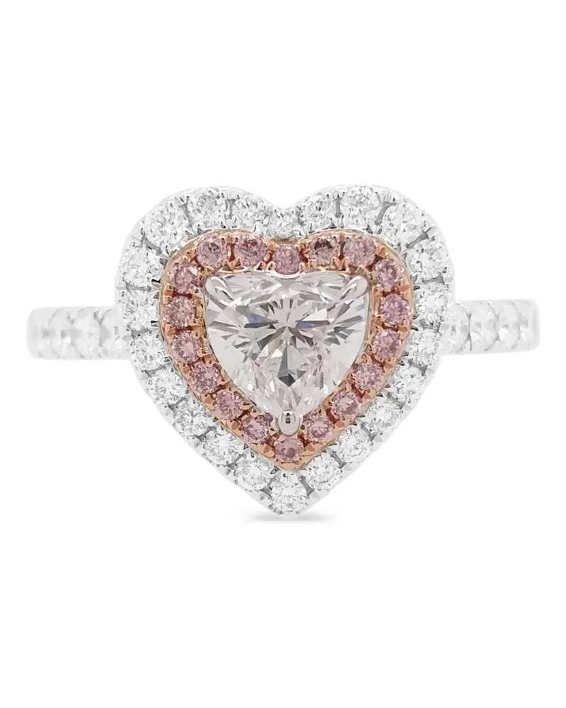 HYT Jewelry Ring mit Diamanten - Silber Silber