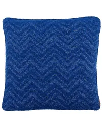 Missoni Home Columbia Kissen mit Zickzackmuster Blau