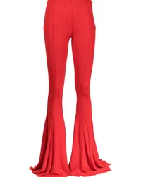 Blumarine Ausgestellte Jersey-Hose Rot