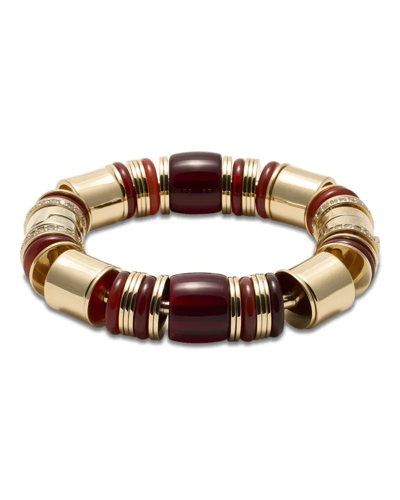Eddie Borgo Armband mit Perlen - Gold Gold