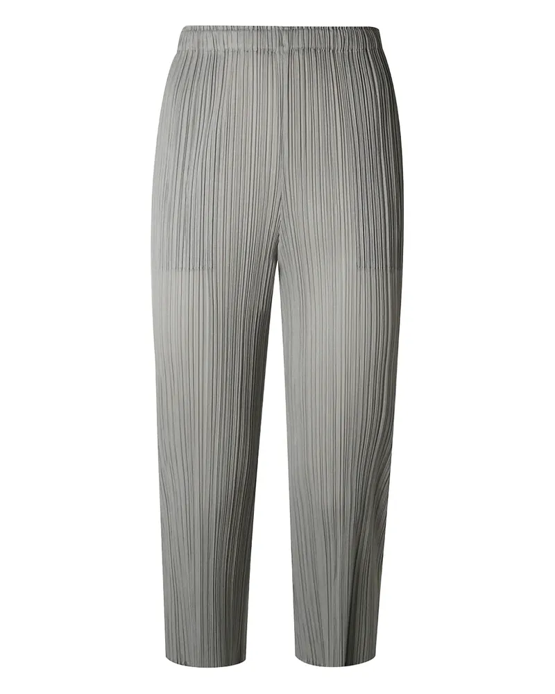 Issey Miyake Plissierte Hose - Grau Grau