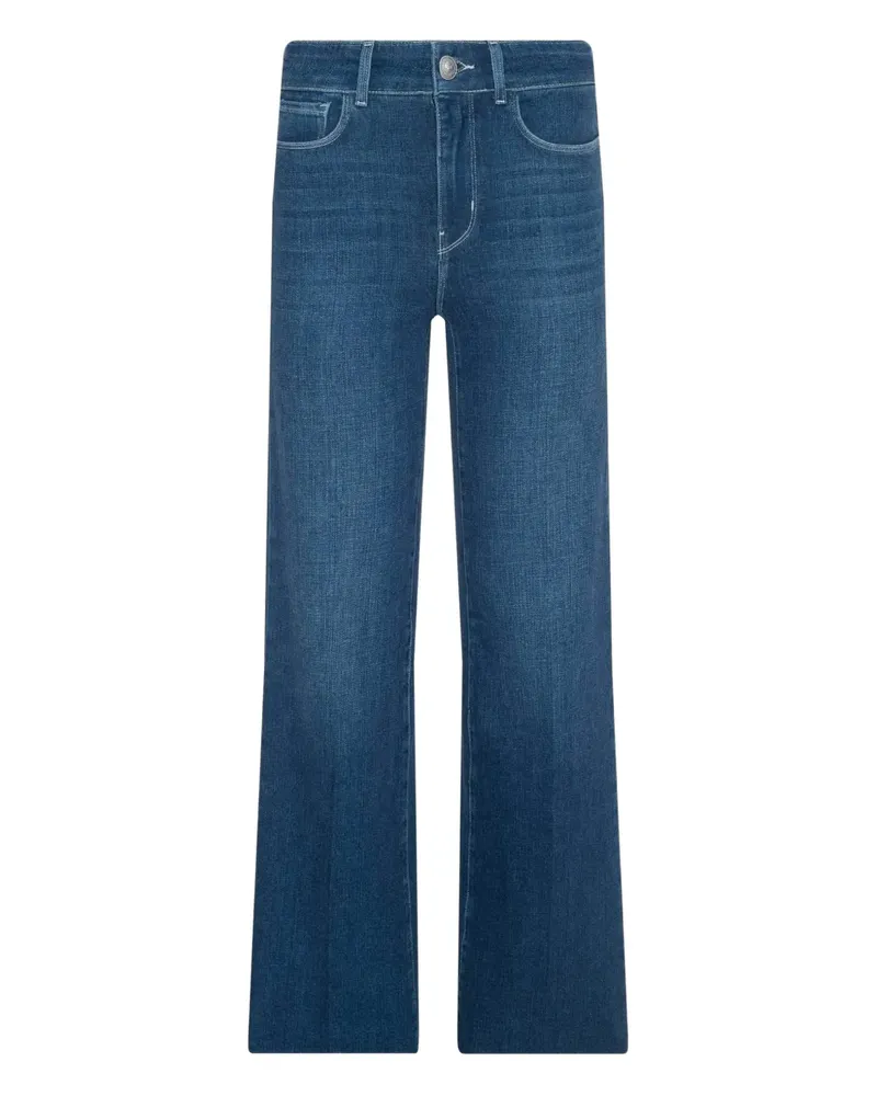 L'Agence Gwenna wide-leg jeans - Blau Blau