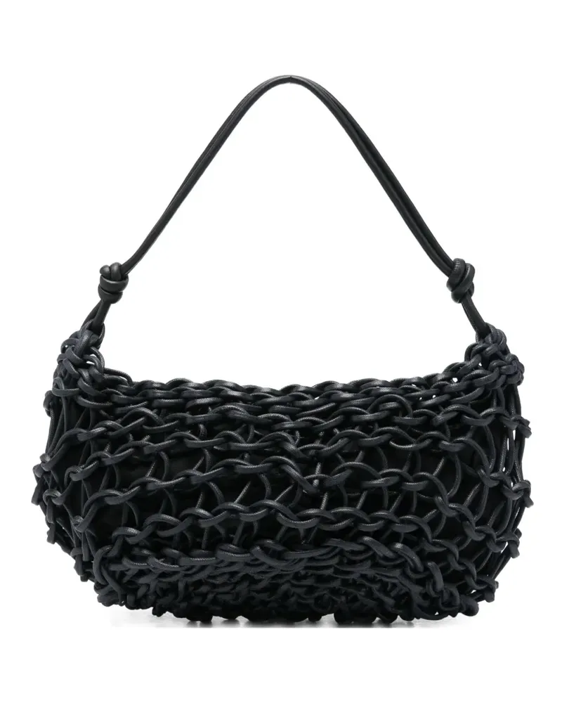 Alienina Gewebte Aurora Schultertasche - Blau Blau