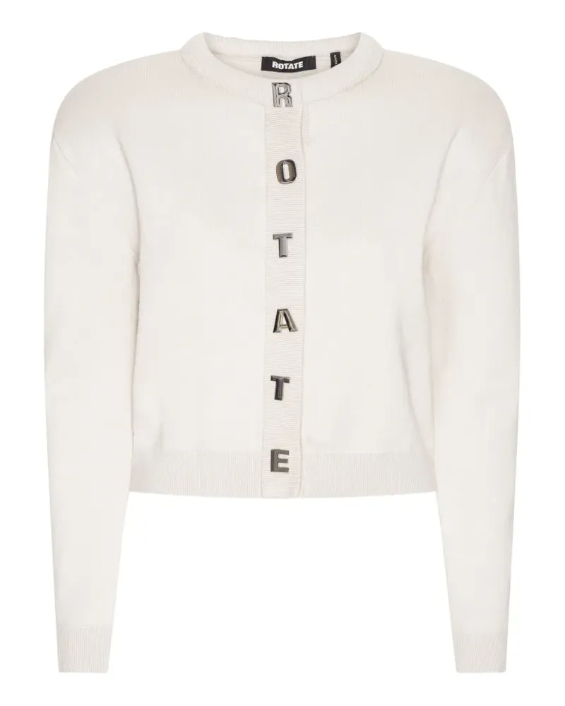 ROTATE Birger Christensen Cardigan mit langen Ärmeln - Nude Nude