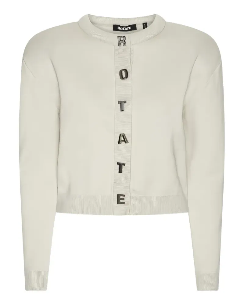 ROTATE Birger Christensen Cardigan mit langen Ärmeln - Nude Nude