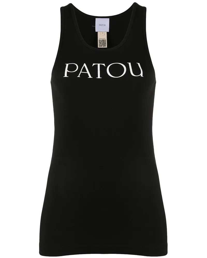 Patou Top aus Bio-Baumwolle - Schwarz Schwarz