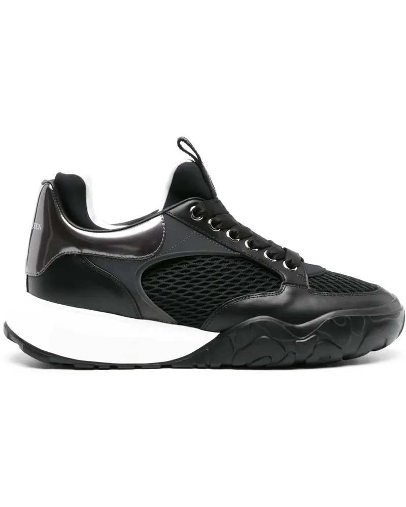 Alexander McQueen Sneakers mit dicker Sohle - Schwarz Schwarz
