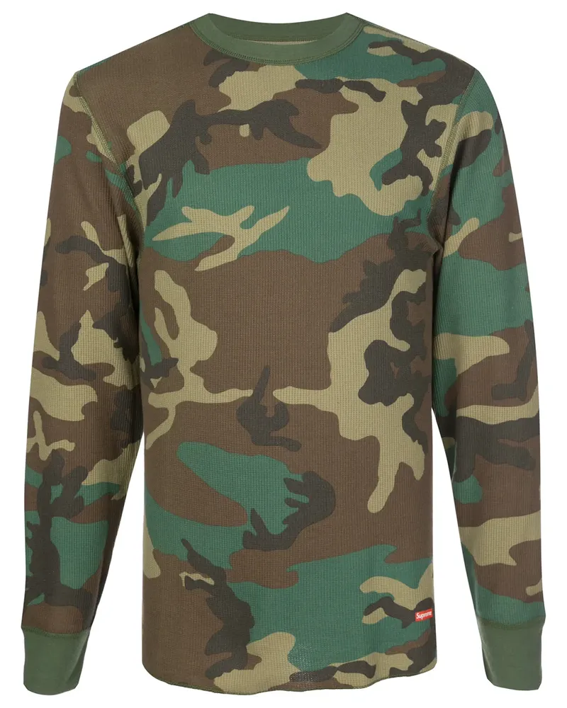 Supreme Being x Hanes Thermo-Oberteil - Grün Grün