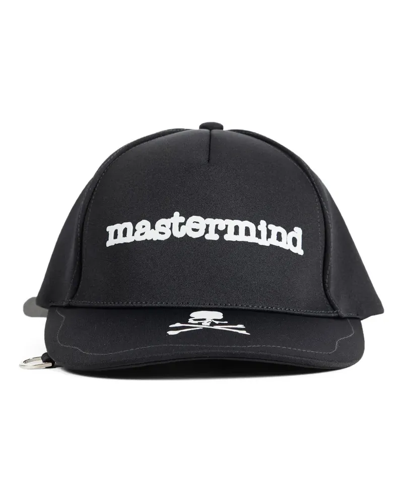Mastermind World flock logo cap - Schwarz Schwarz