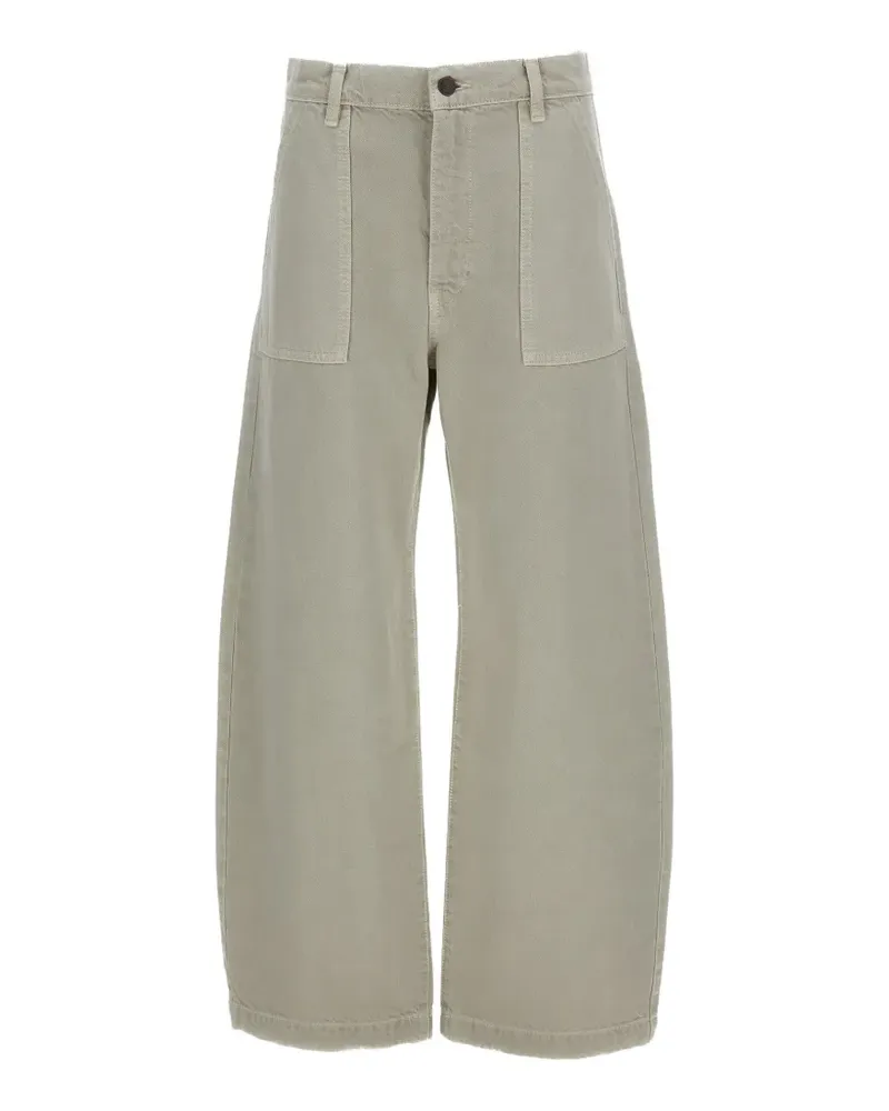 Frame Denim The Bow Jeans mit Barrel-Bein - Nude Nude