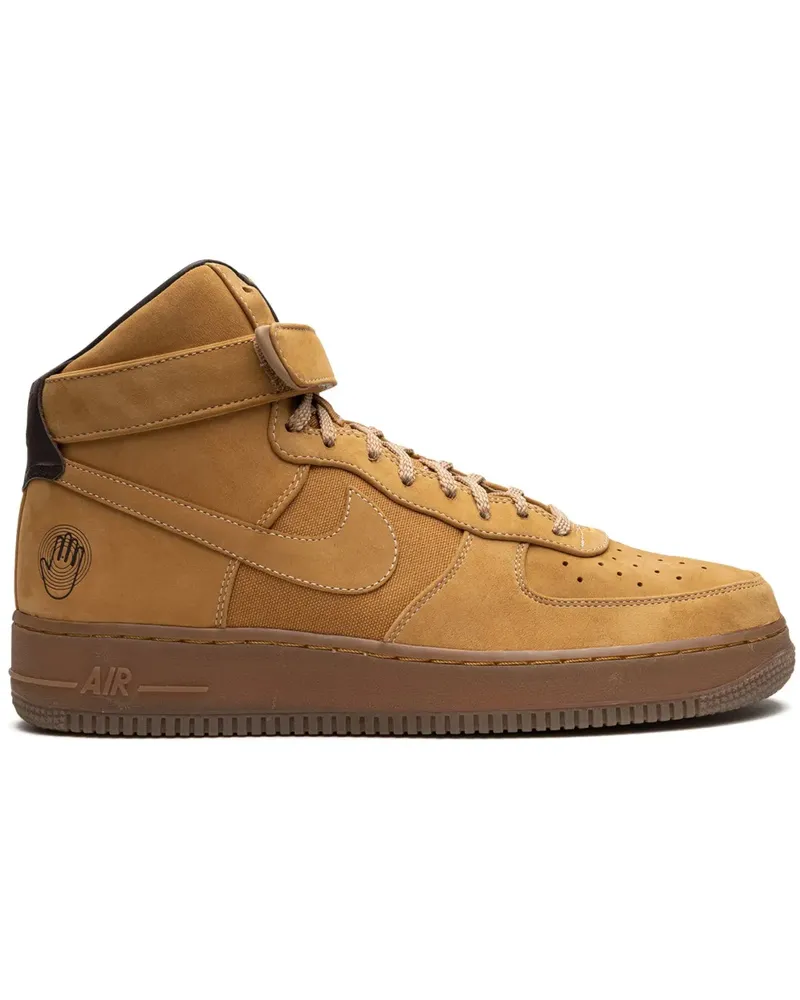 Nike x Bobbito Garcia Air Force 1 Hi Premium Sneakers - Nude Nude