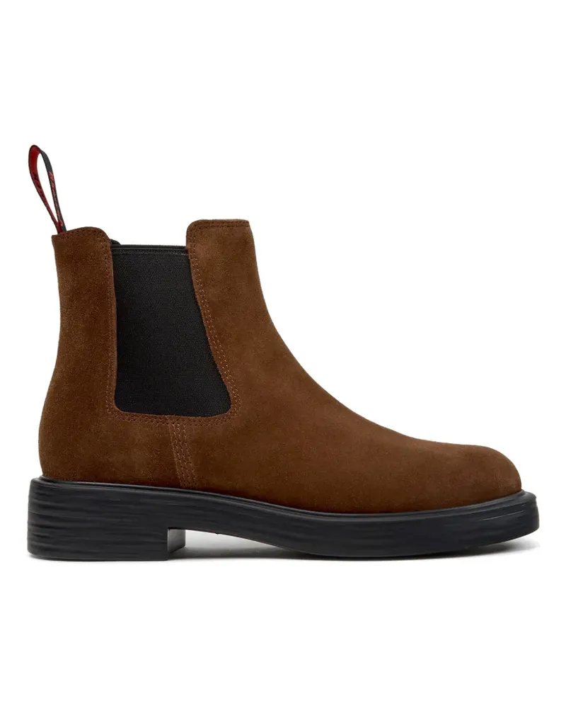 Camper Dean suede ankle boots - Braun Braun