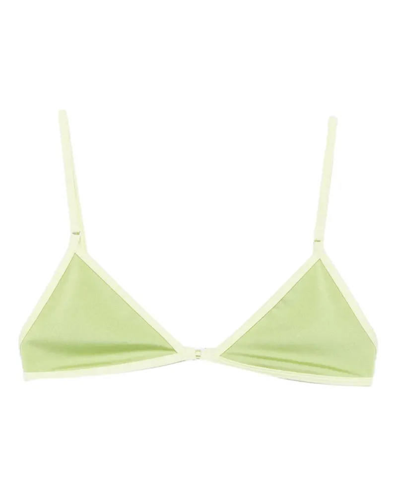 Roberta Einer x Kiss 'n Thrill Frida Triangel-Bikinioberteil - Grün Grün