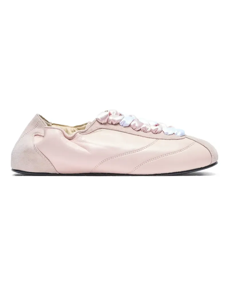 Repetto Sneakers mit Kontrasteinsätzen - Rosa Rosa